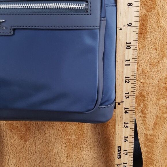 MICHAEL KORS Mens Backpack Blue Nylon MALONE $198 - Picture 7 of 8